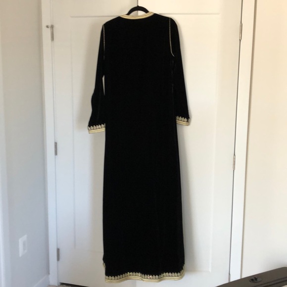 Authentic Moroccan Dress in Black and Pink - Picture 7 of 7